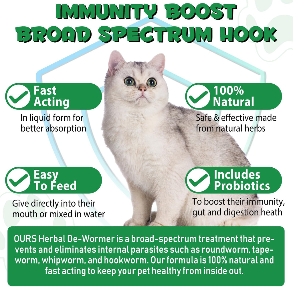 Natural Probiotic Digestive Support Supplement Drops for Cats O97169