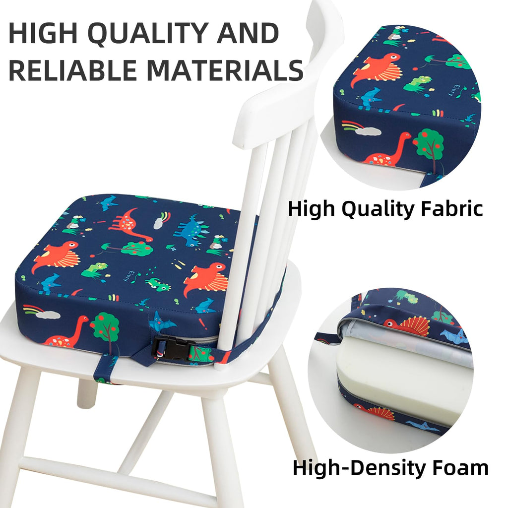 Portable Kids Booster Seat with Safety Buckles F18956