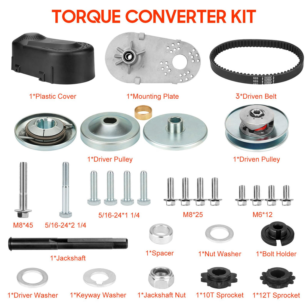 212CC Torque Converter 30 Series 3/4" G5699