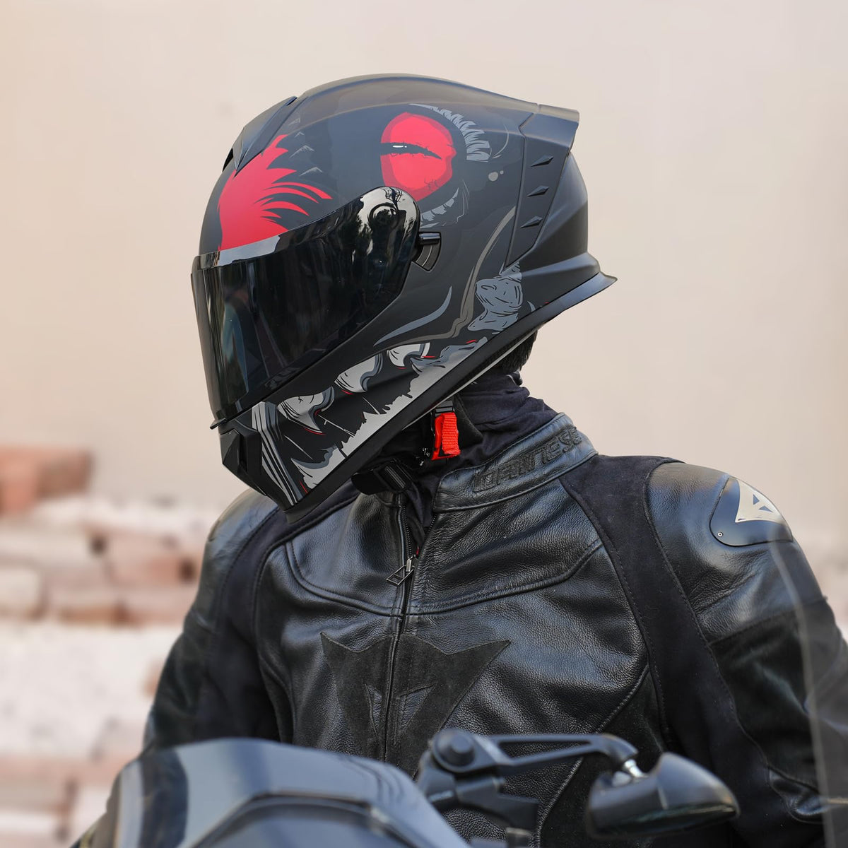 Full Face Dual Visor Motorcycle Helmet V5808