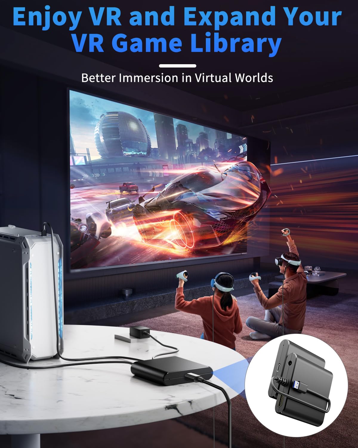 PC Adapter for VR2 Headset S9587