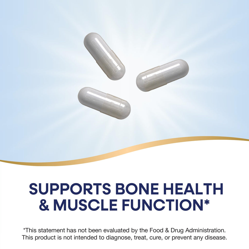 Calcium Magnesium & Vitamin D3 250 Capsules 2 Pack B1436