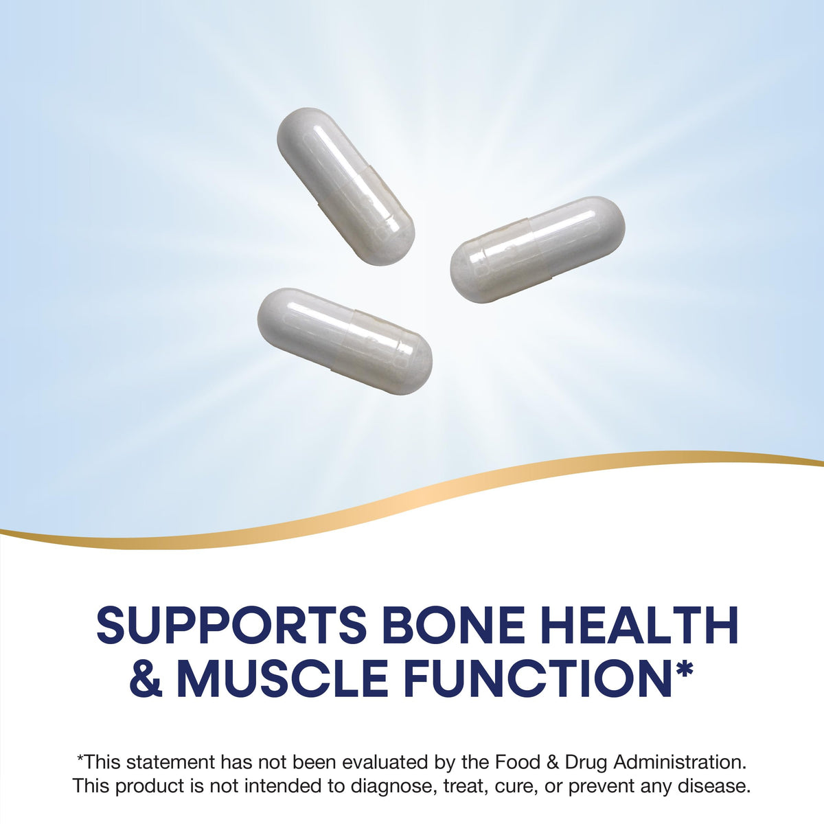 Calcium Magnesium & Vitamin D3 250 Capsules 2 Pack B1436