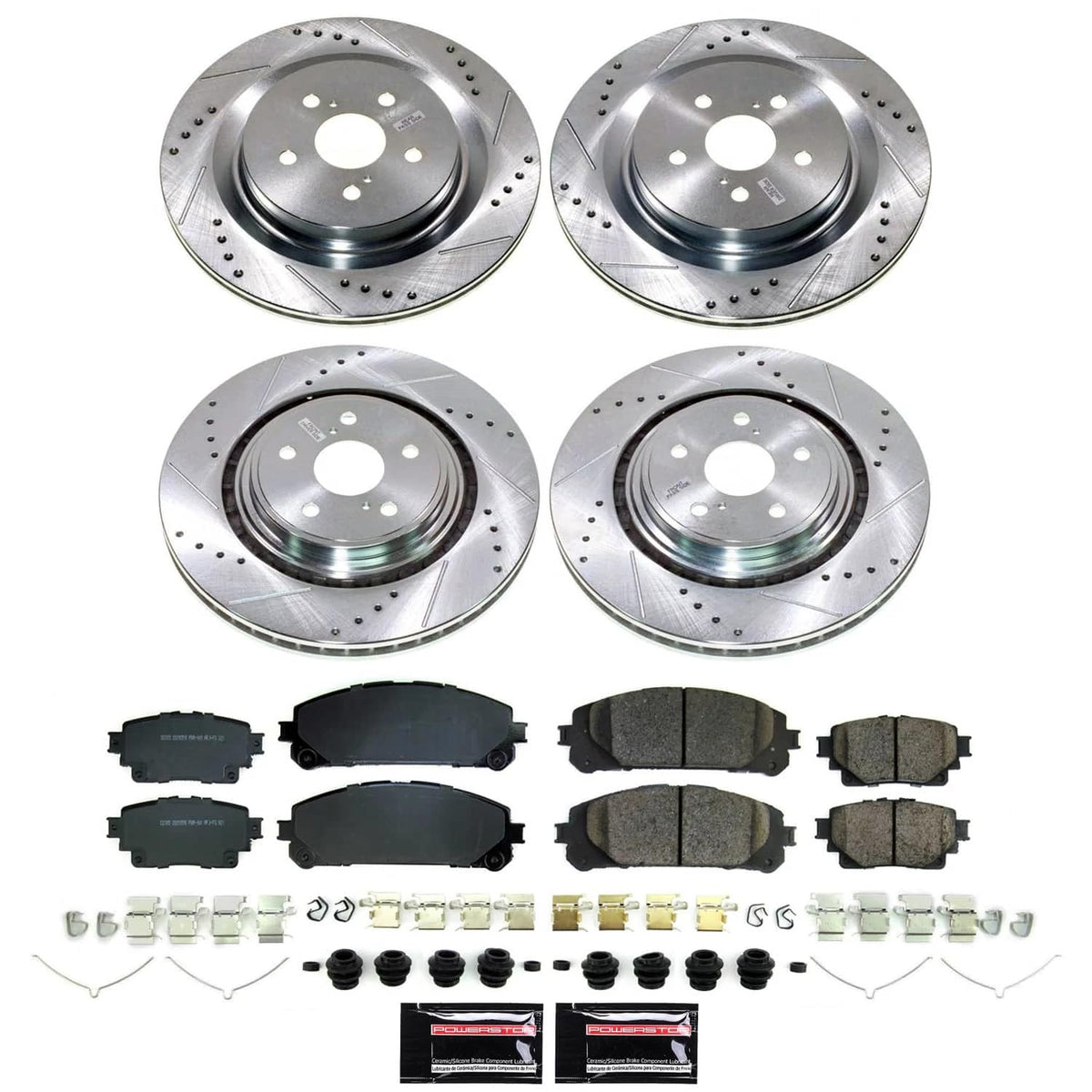 Brake Pad & Rotor Kit Front & Rear S305