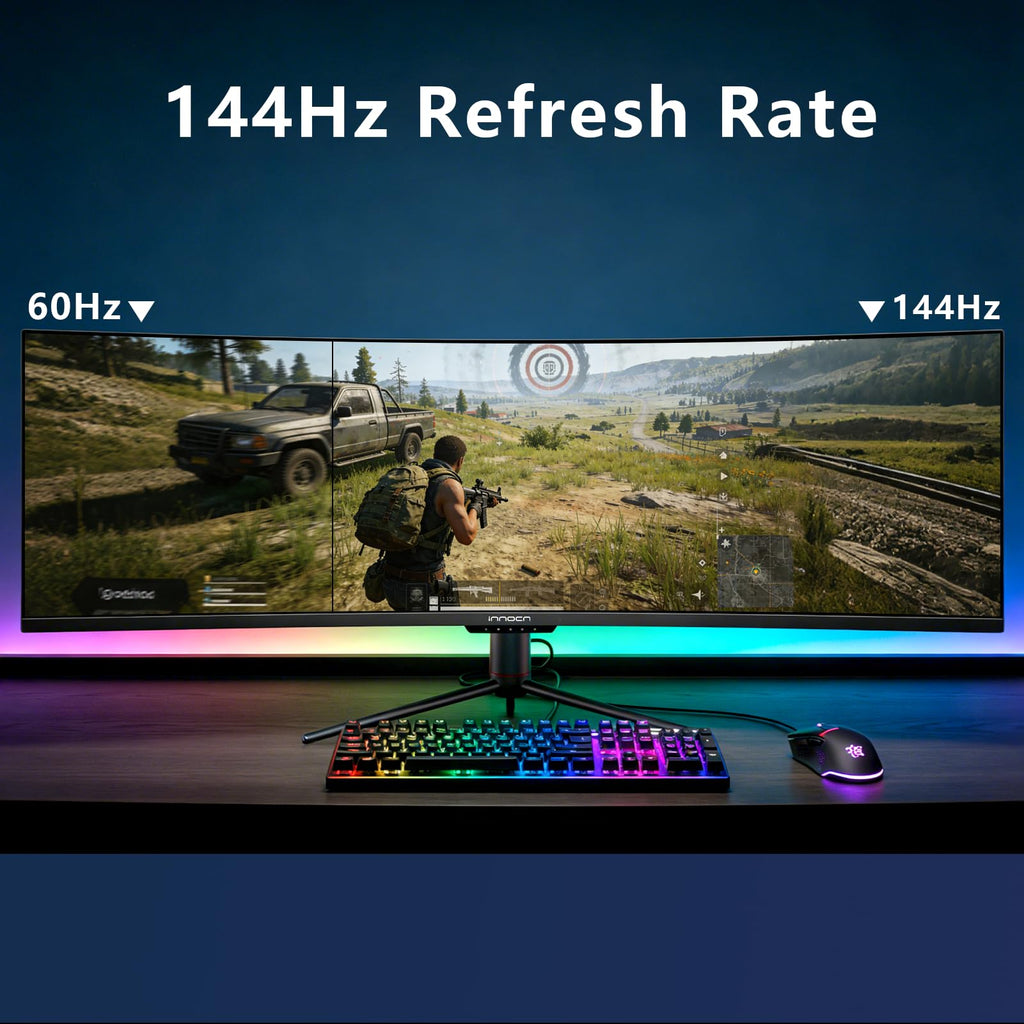 49" Curved Ultrawide 144Hz Monitor V4331