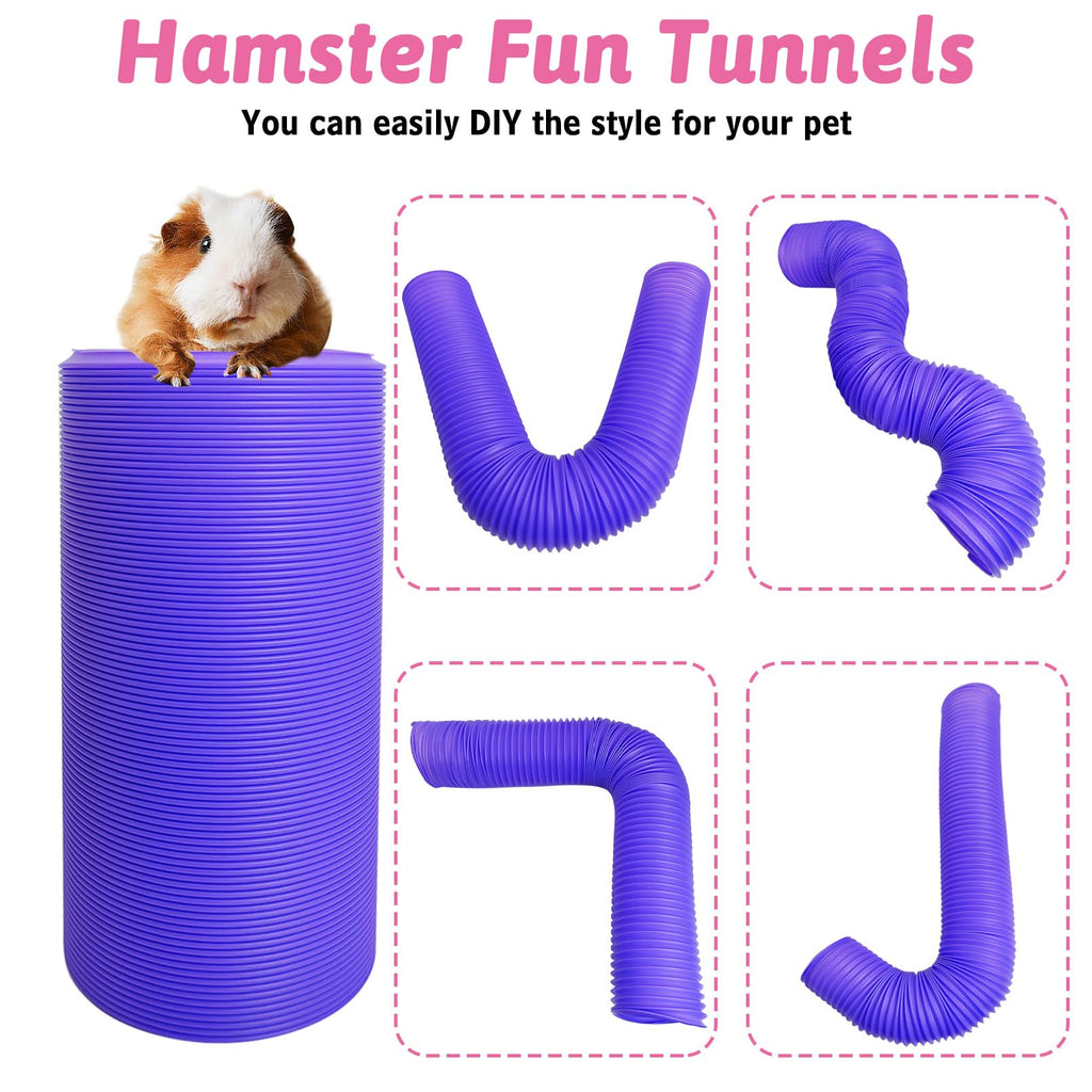 2 Pack Hamster Fun Tunnels and Grass Balls I883