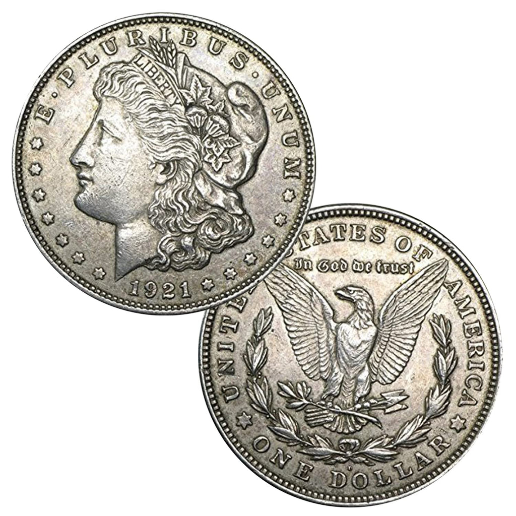 1921 Morgan Dollar 90% Silver Circulated Coin E555883