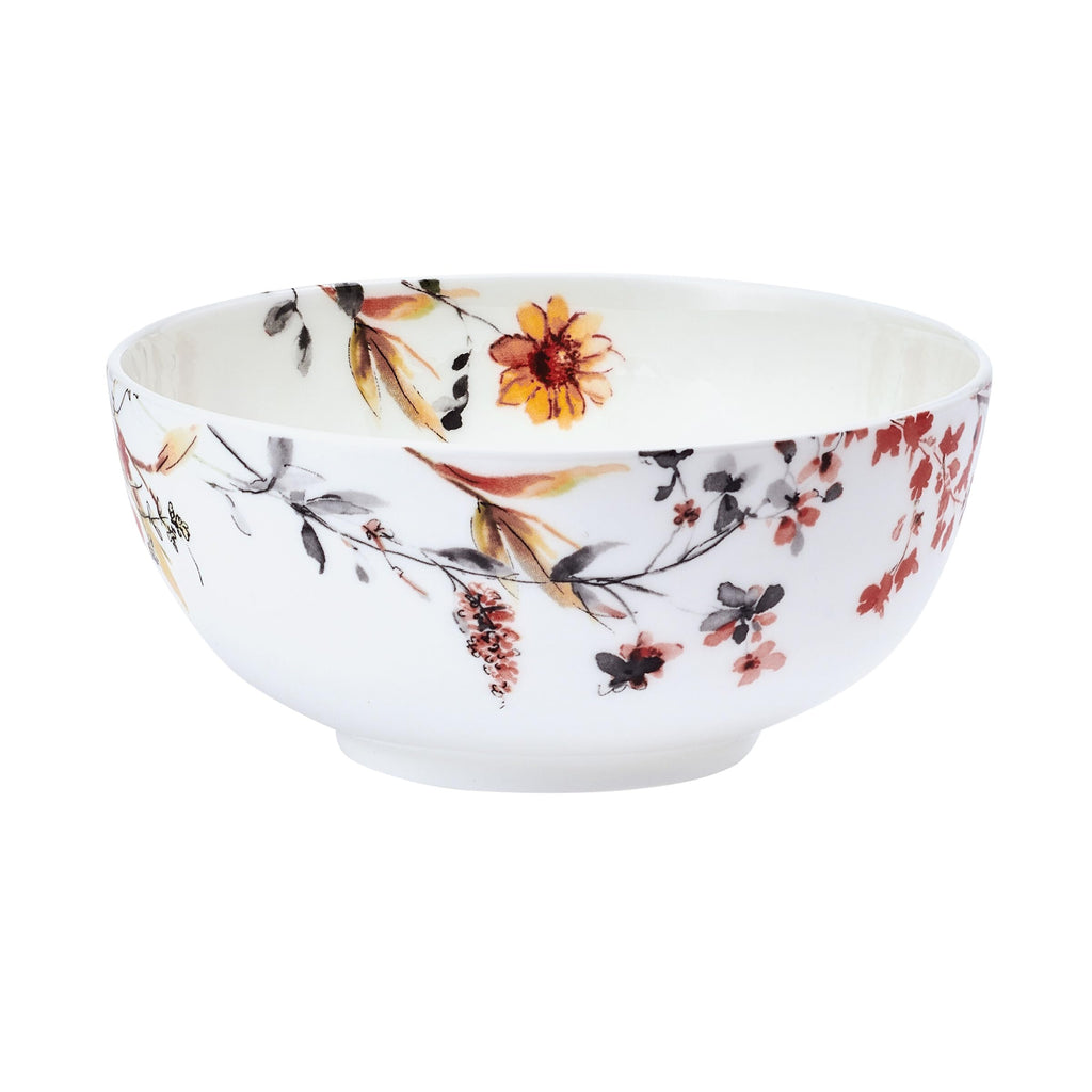 12 Piece Floral Bone China Dinnerware Set G9642