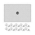 80x106cm Fish Tank Screen Net with 10 Clips R2296