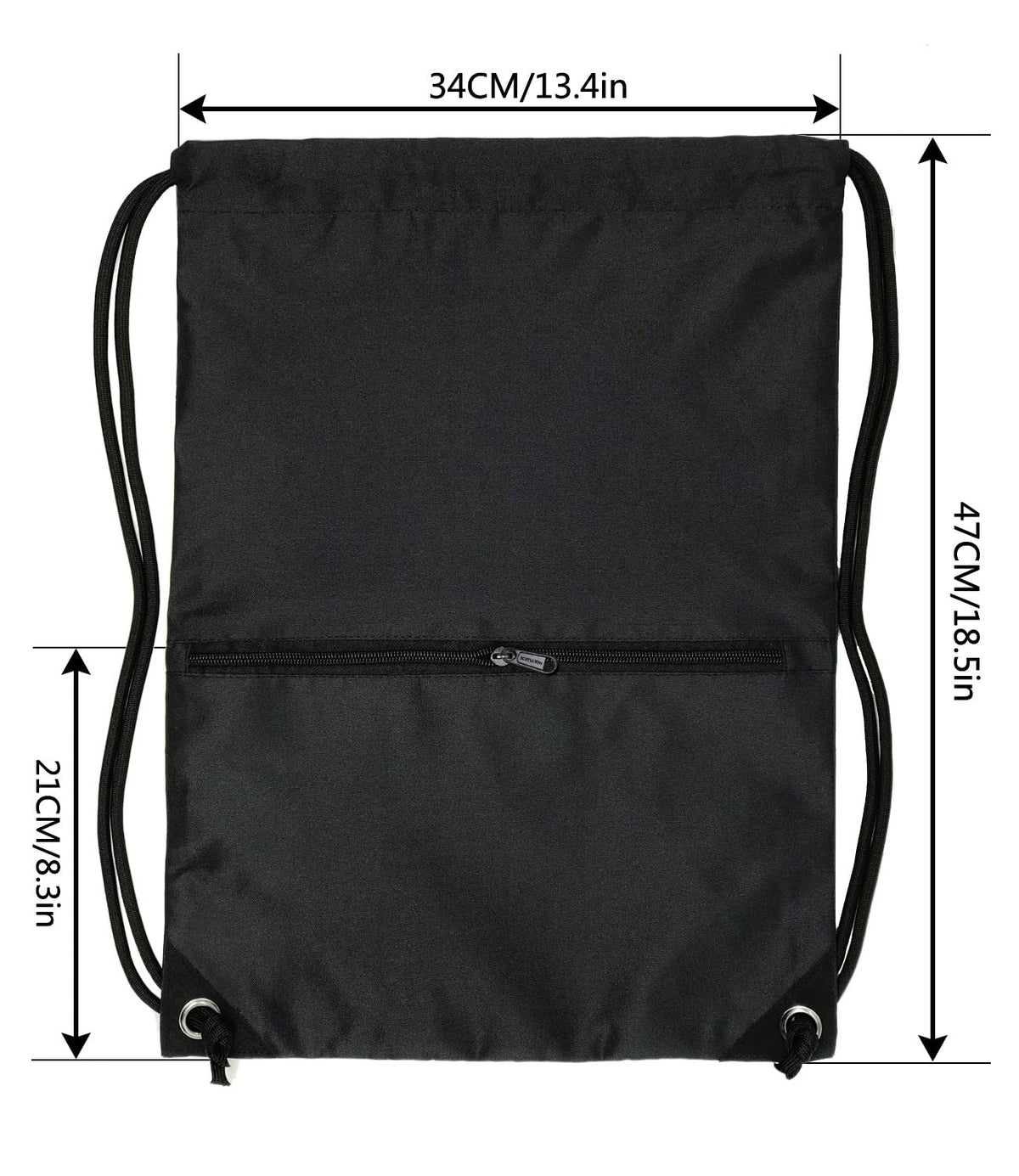 Drawstring Backpack Bag Sport Gym Sackpack S7683