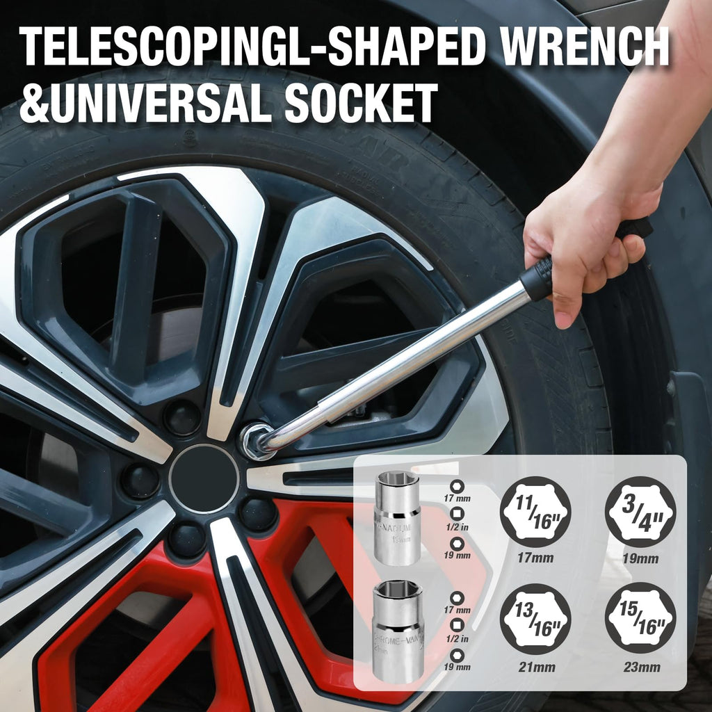 3 Ton Scissor Car Jack with Lug Wrench Z145404