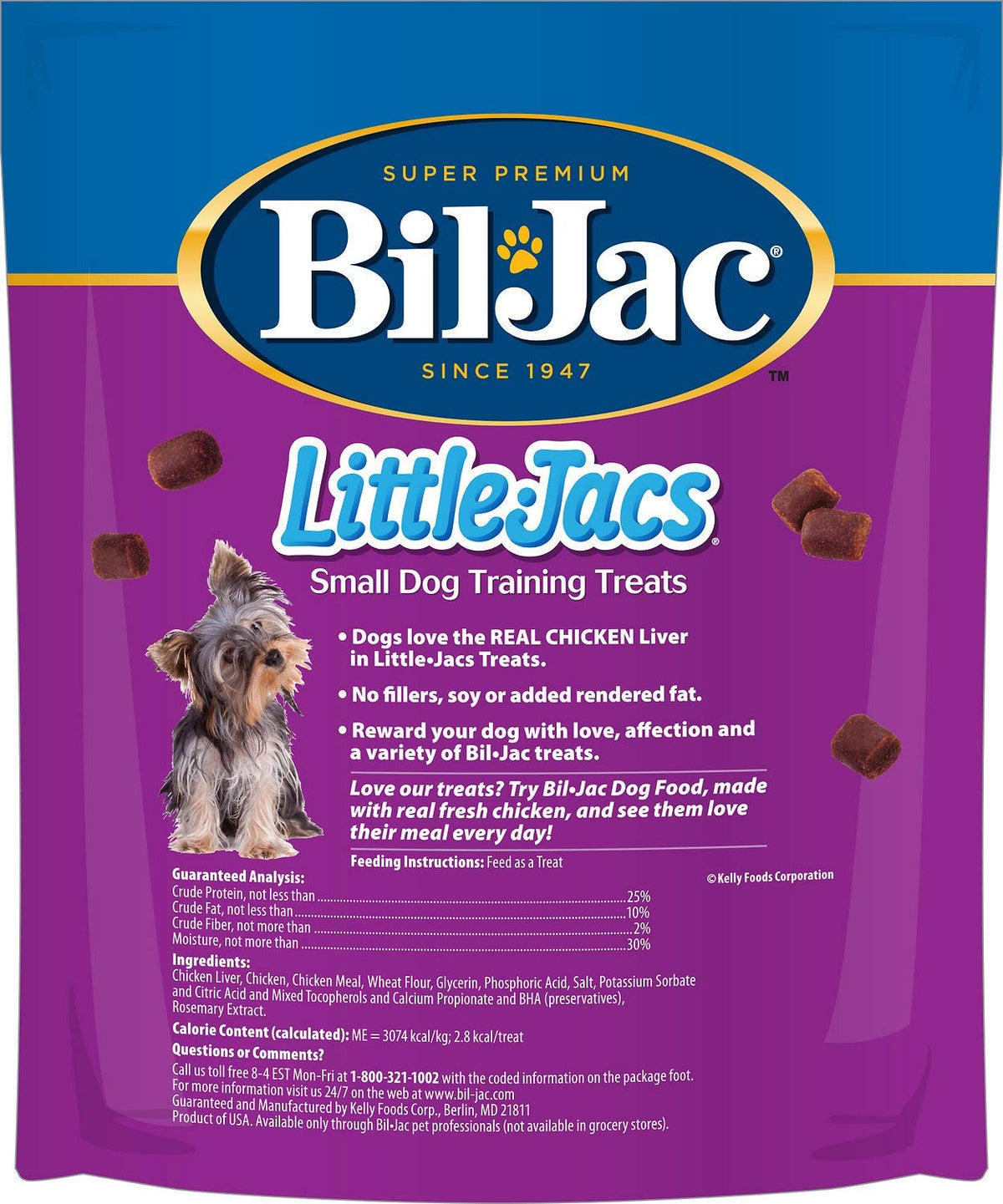 Chicken Liver Small Dog Treat 10 Oz Pack of 4 G5270
