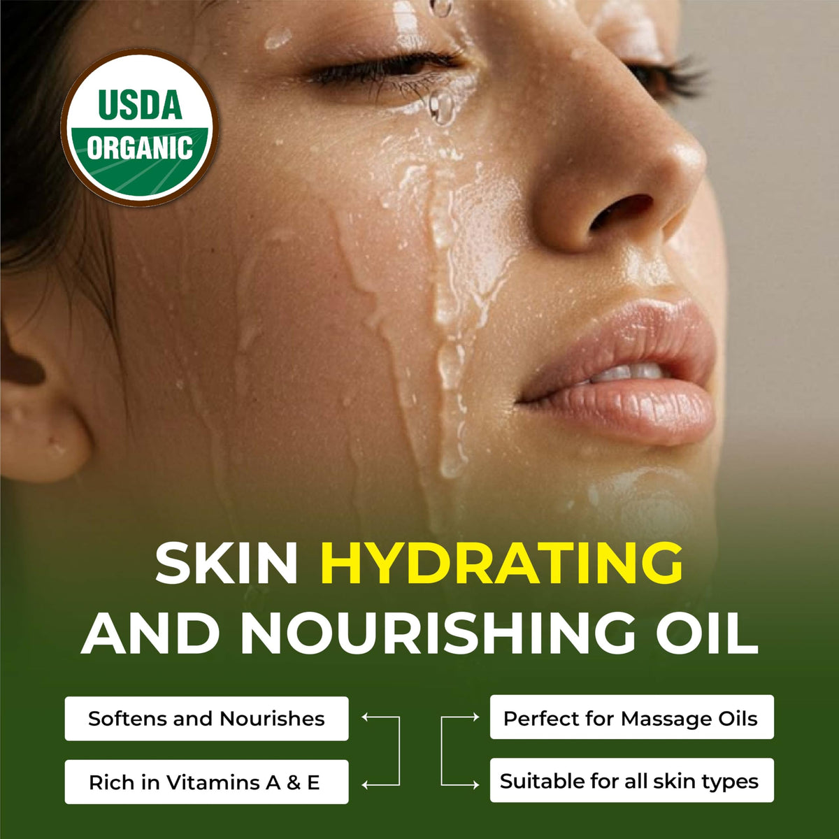 Cold Pressed Apricot Kernel Carrier Oil 4 Fl Oz B928350