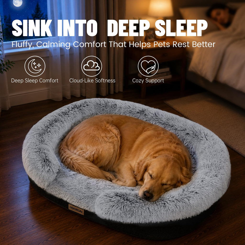 Fluffy Orthopedic Dog Bed M393323