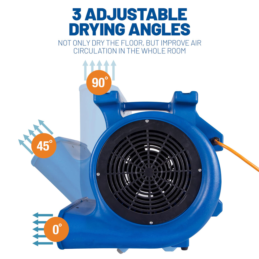 1 HP 4050 CFM Air Mover Blower Fan J9987