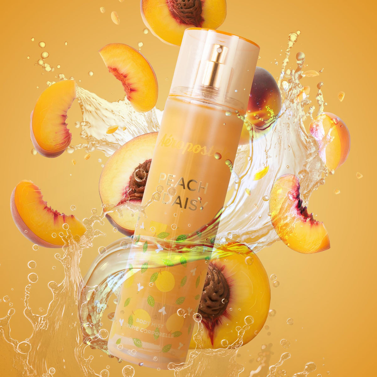 Peach Daisy Flower Crown 8 Fl. Oz. Body Mists Q669156