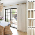 Linen Pinch Pleated Blackout Curtain 1 Panel H896