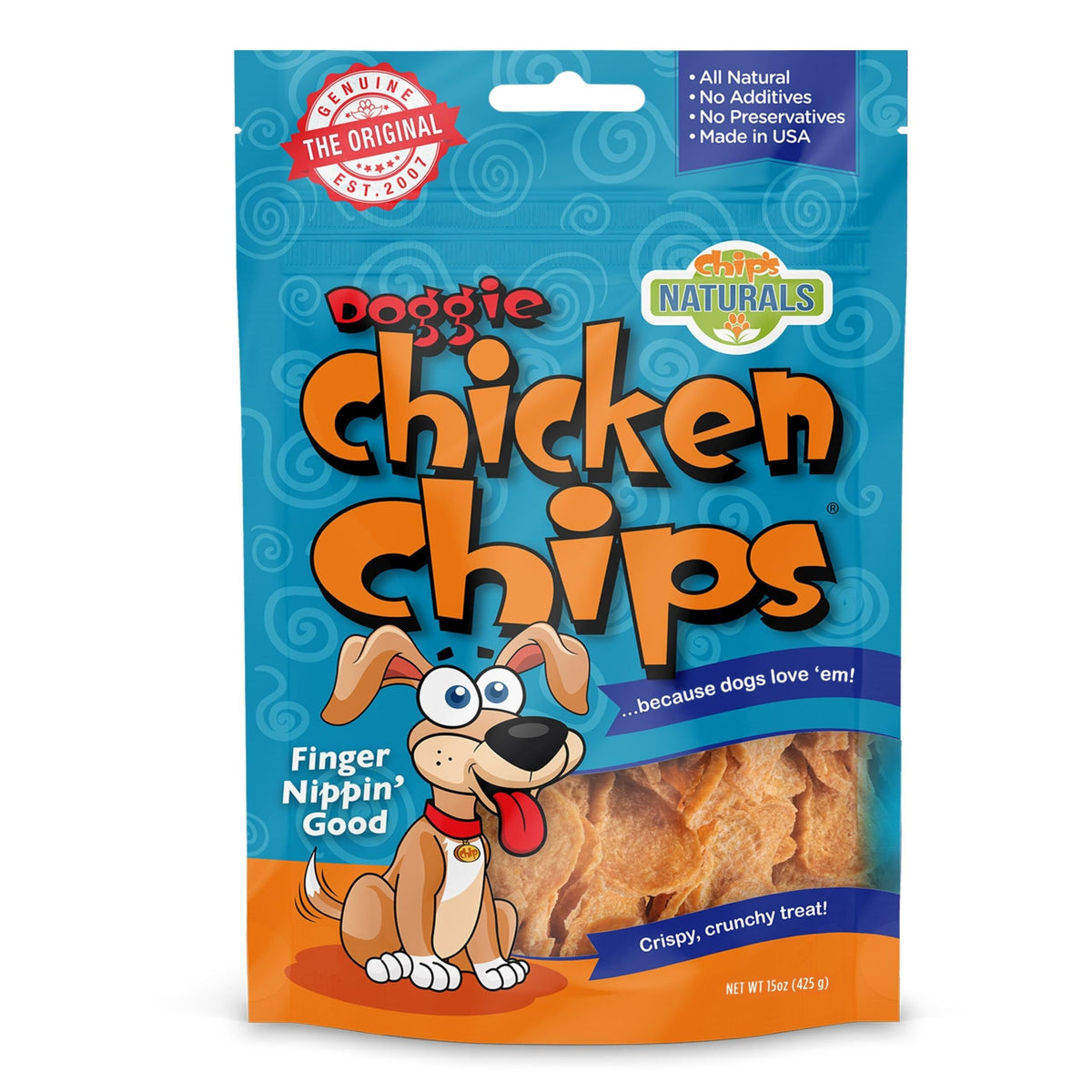 All Natural Chicken Chips 15 oz P678