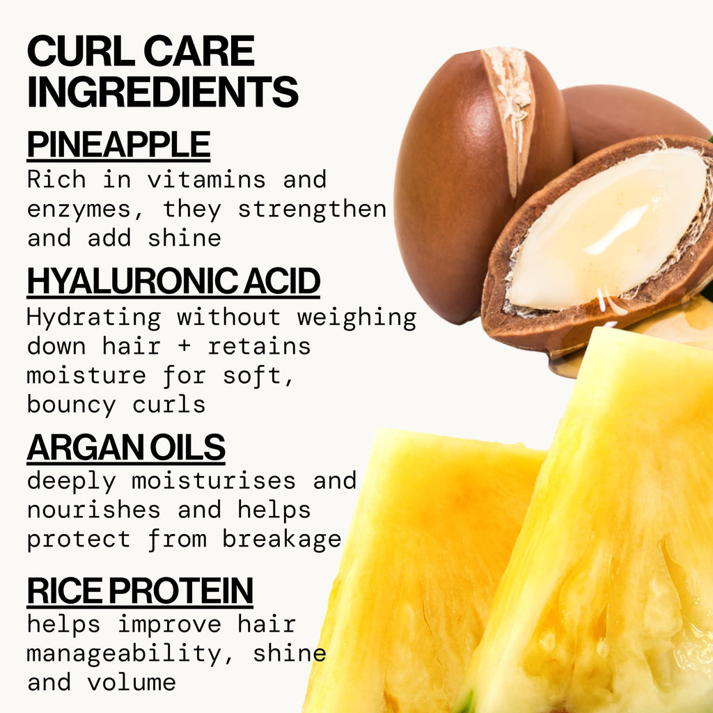 Curly Hair Shampoo & Conditioner Set, Sulfate Free F856094