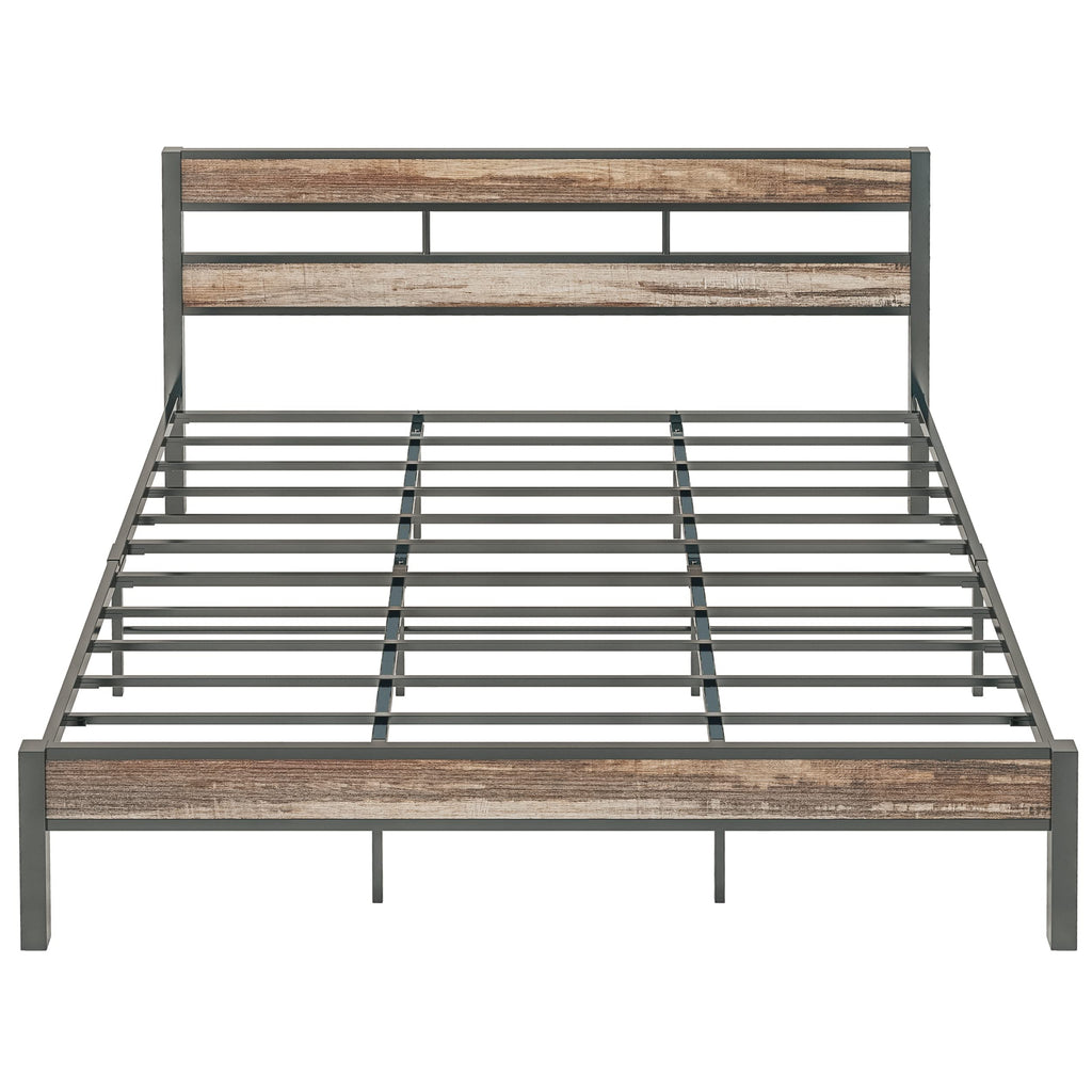 California King Bed Frame with Headboard F63544