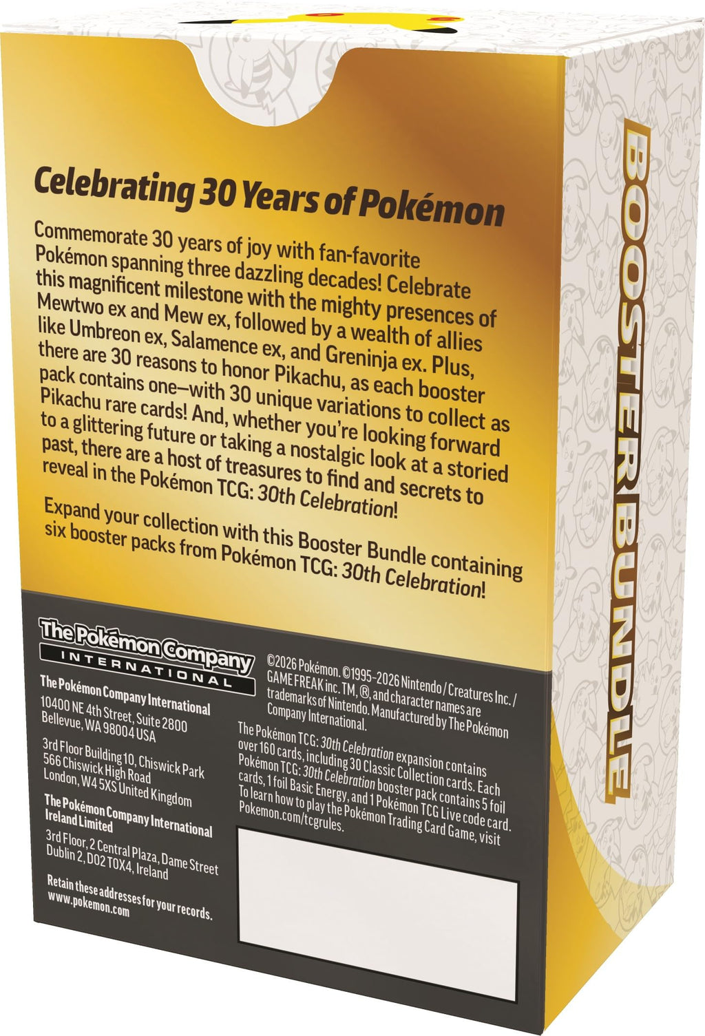 Pokémon TCG Booster Bundle N8689