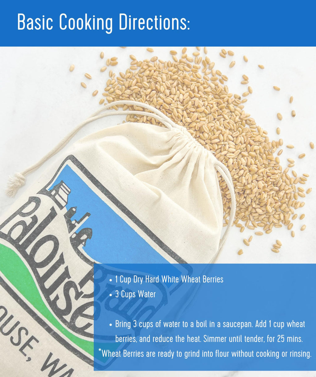 Hard White Wheat Berries 50 lbs P46801