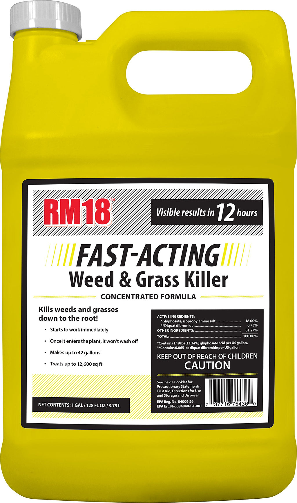 Fast-Acting Weed & Grass Killer Herbicide Spray 1-gallon T27509