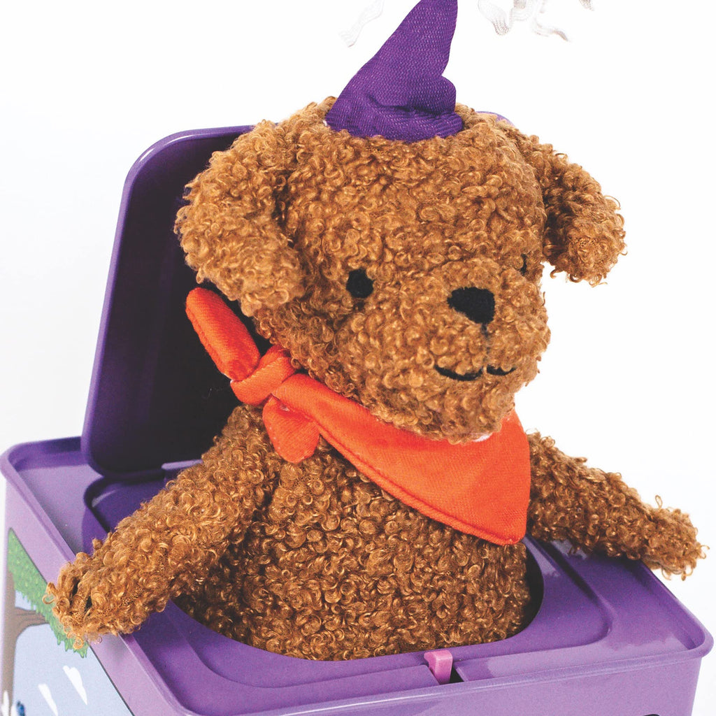Birthday Puppy Jack-in-the-Box Toy L34583