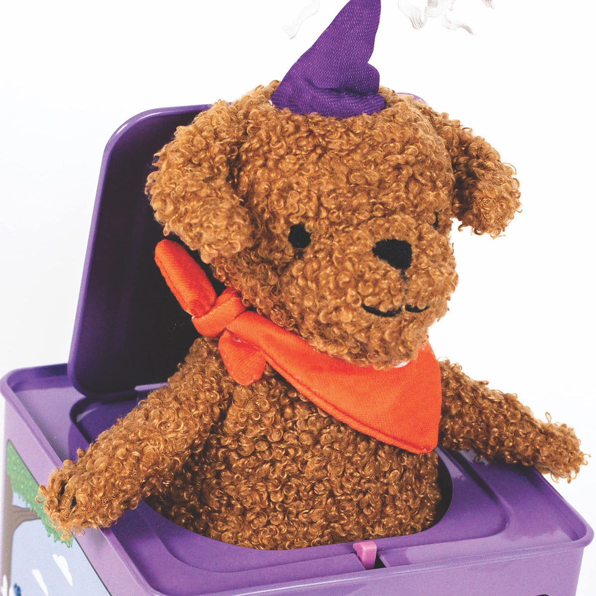 Birthday Puppy Jack-in-the-Box Toy L34583