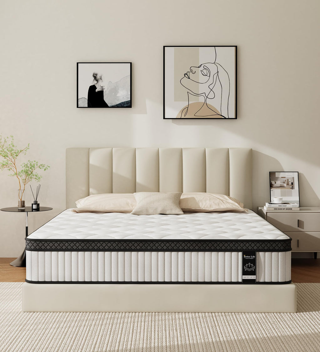 12 Inch Full Size Hybrid Mattress in a Box A635729