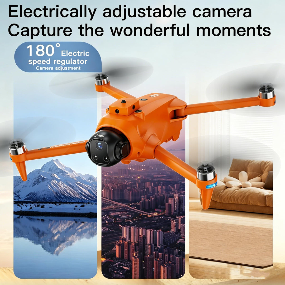 4K EIS Camera Drone with HD Screen U842126