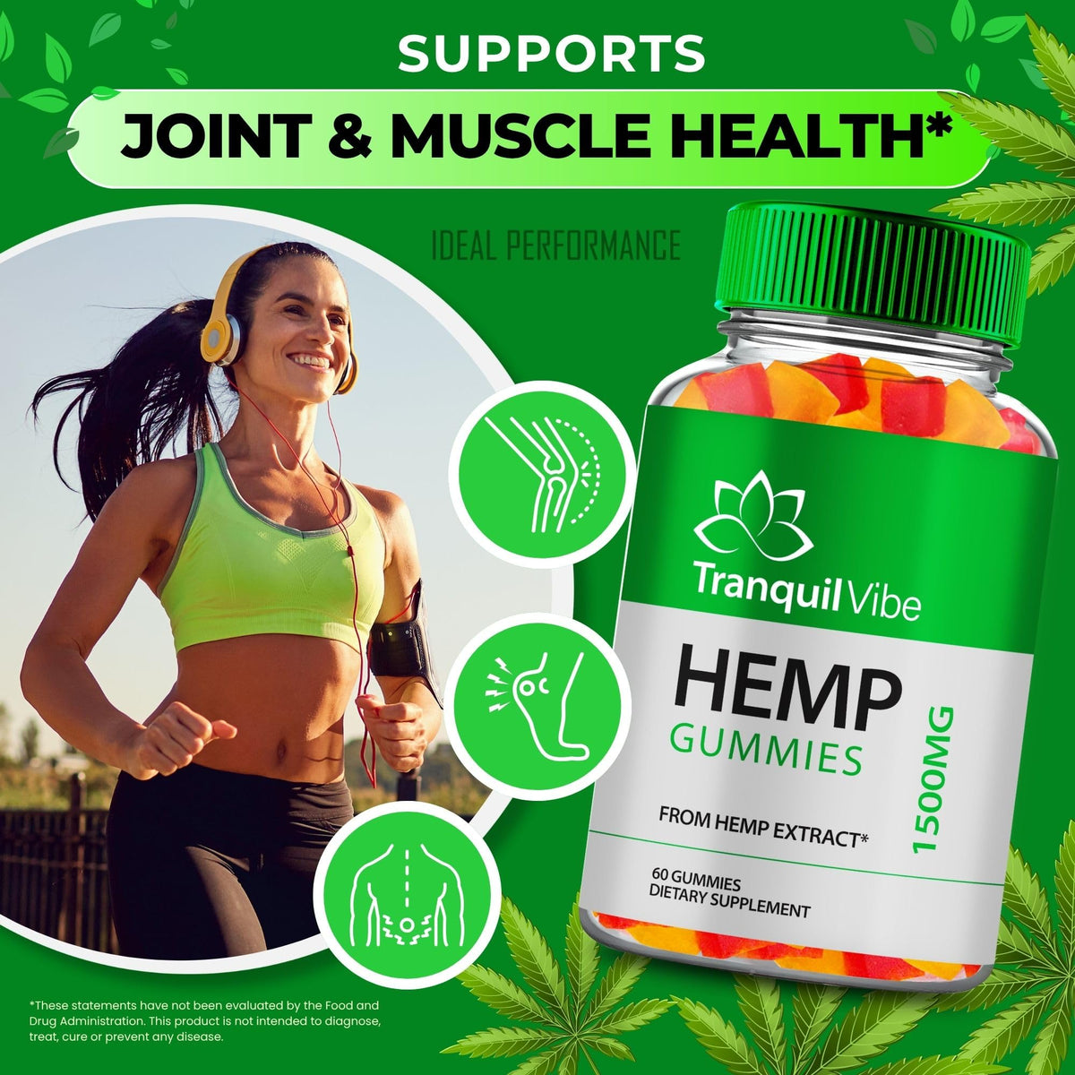 Hemp Gummies 60 Gummies Y82975