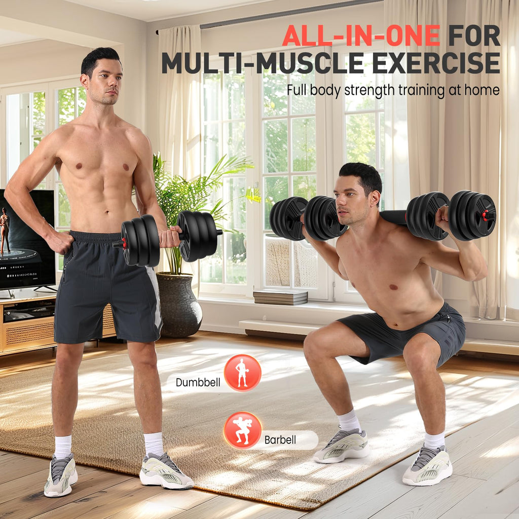 Adjustable Dumbbell Set 20/30/40/60/80 lb Free Weight Set P771069