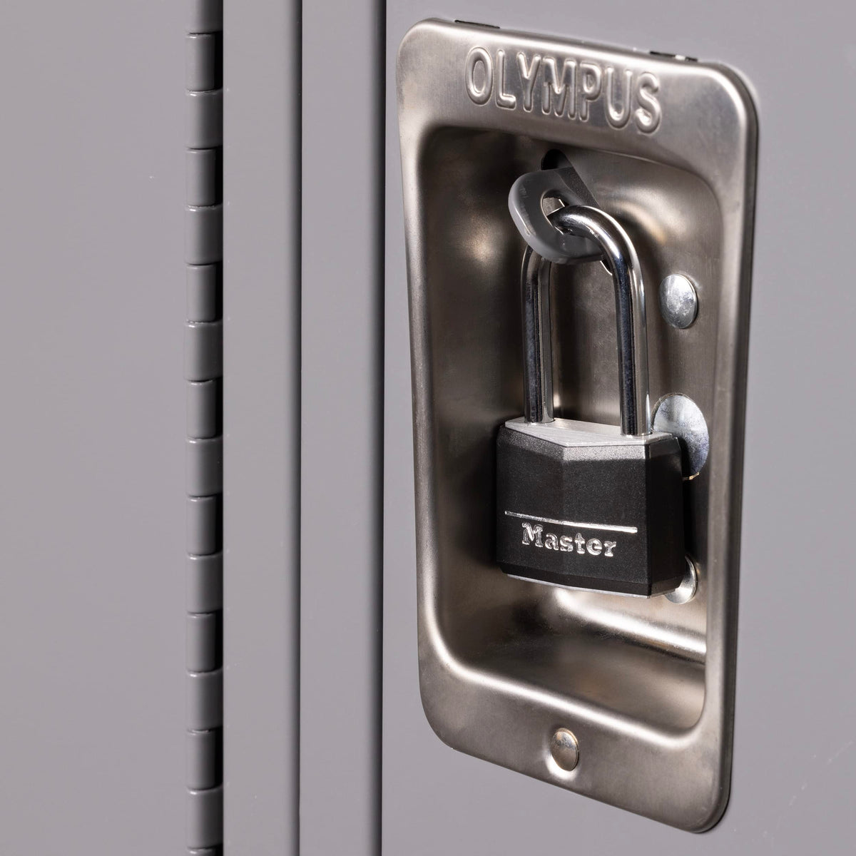 Aluminum Padlock with Key, 4 Pack F739
