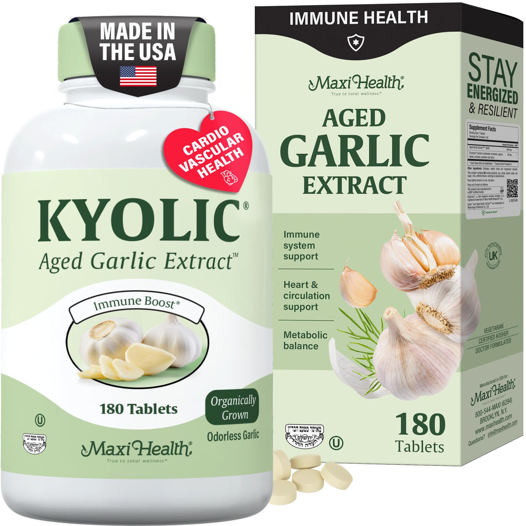 Aged Garlic Extract Supplement 180 Count S21154
