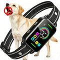 Smart AI Bark Collar with Beep Vibration IP67 Waterproof Jet Black U653