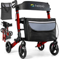 Foldable Lightweight Rollator Walker with Seat G474018