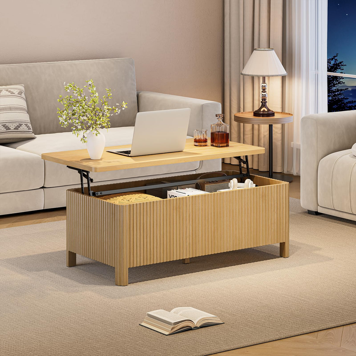 Lift Top Coffee Table H143