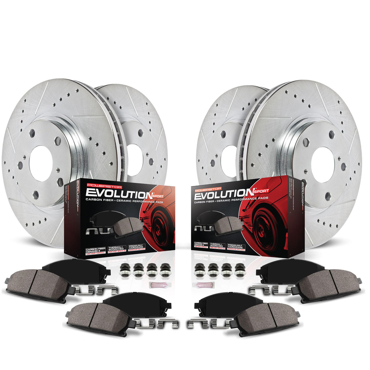 Brake Pad & Rotor Kit Front & Rear S305