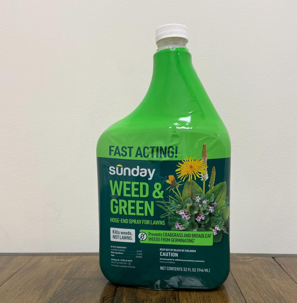 32oz 2-Pack Lawn Weed Killer & Greening Kit F1401