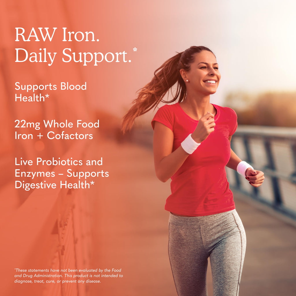 Vitamin Code Raw Iron Supplement, 30 Capsules R783