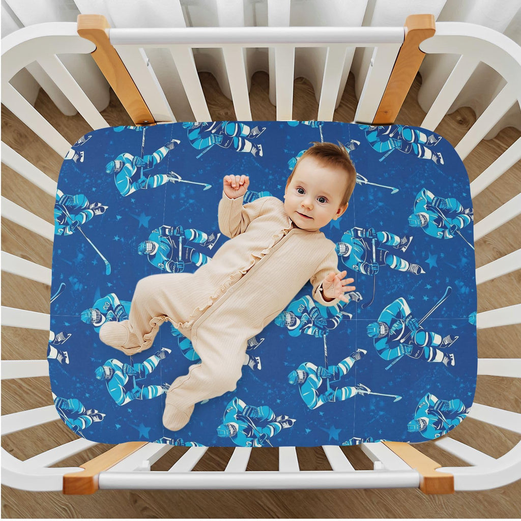 Soft Breathable Microfiber Fitted Crib Sheet L8118