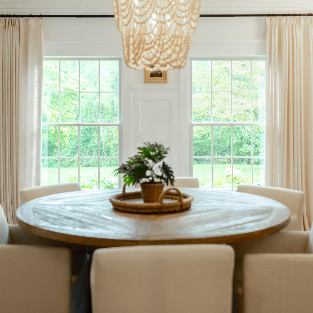Linen Pinch Pleated Blackout Curtain 1 Panel H896