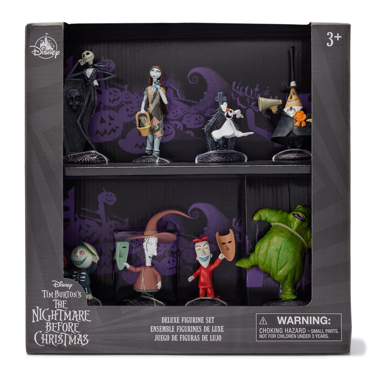 8 Fully Sculpted Figures in Double-Tiered Box with Scenic Backgrounds W510