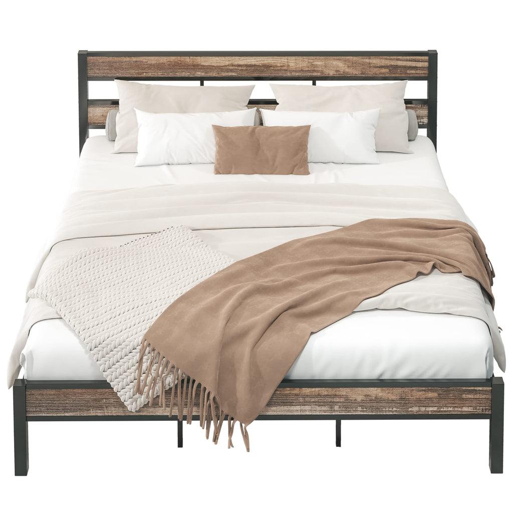 California King Bed Frame with Headboard F63544