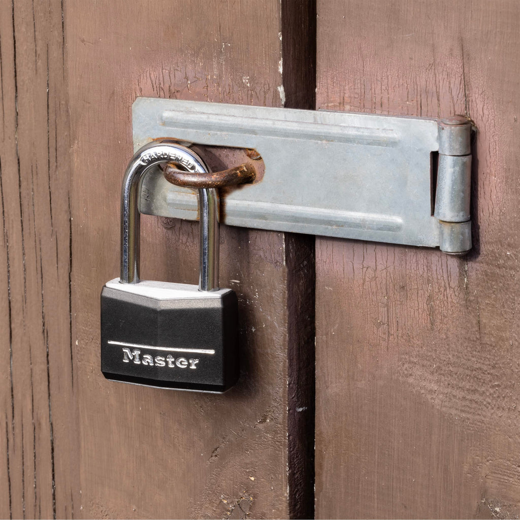 Aluminum Padlock with Key, 4 Pack F739
